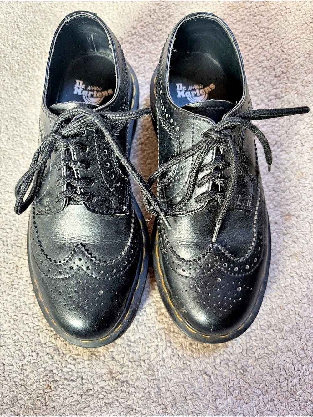 Dr. Martens 3989 Black Leather US 5